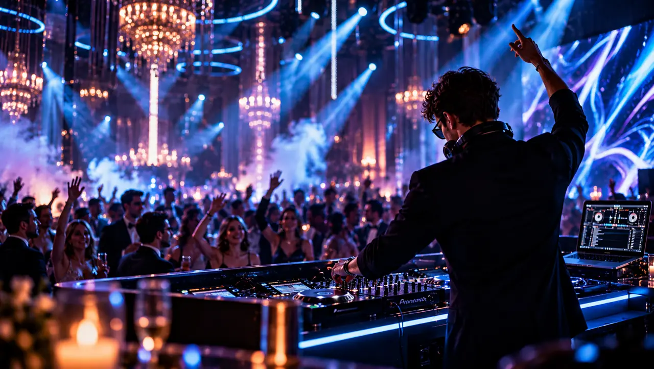 DJ на празднике